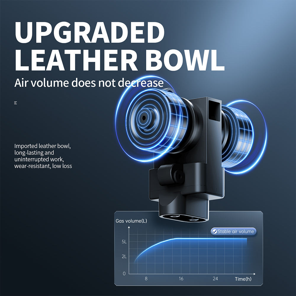 Cherlam Silent Aquarium Air Pump | 5W Piezoelectric Oxygen Pump