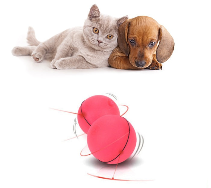 LED Laser Rolling Ball – Electronic Interactive Toy for Cats