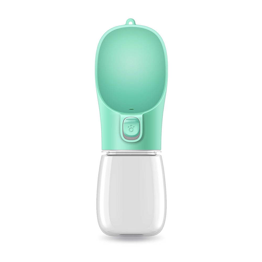 Leak-Proof Portable Pet Water Bottle | One-Hand Operation for Travel & Walks