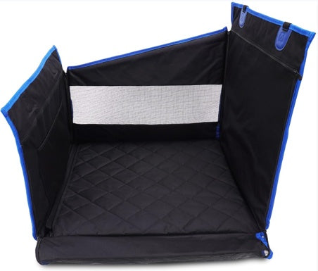 Moppson Large Dog Car Booster Seat | Waterproof with Safety Harness