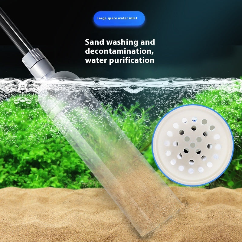 Aquarium Gravel Cleaner & Water Changer | 1.5m Siphon with Hand Pump