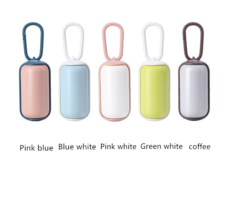 Portable Dog Poop Bag Dispenser | Lightweight Leash Attachment