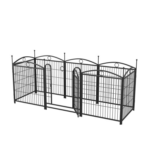 Heavy-Duty Metal Pet Playpen | 32-Inch 8-Panel Indoor/Outdoor Fence