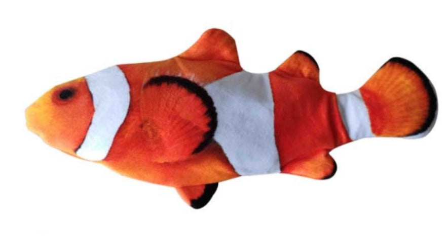 Electric Flopping Fish Toy for Cats – No Catnip, USB Rechargeable, Interactive Realistic Fish Simulation