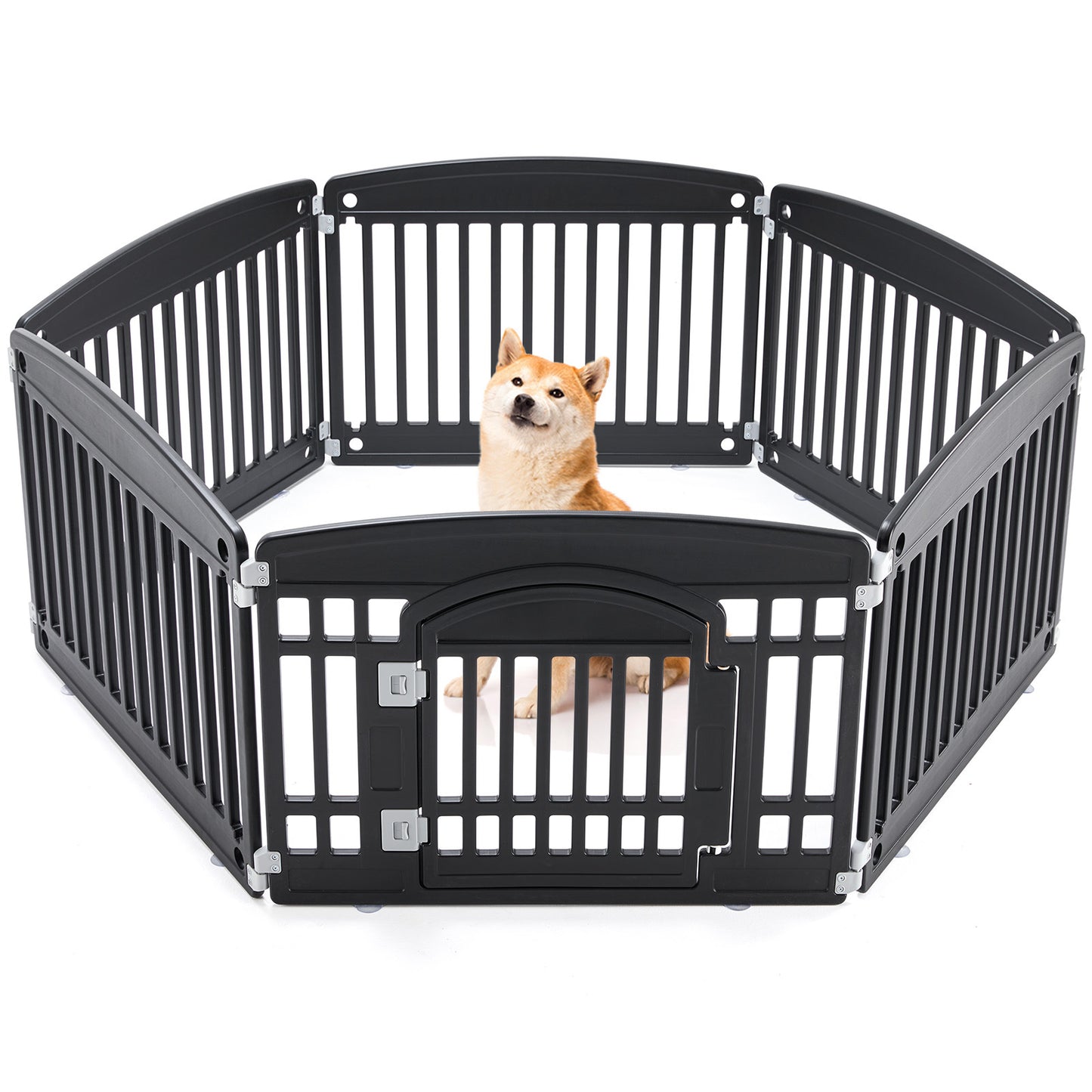 SMUG Modular Pet Playpen | Indoor/Outdoor Fence for Small & Medium Dogs