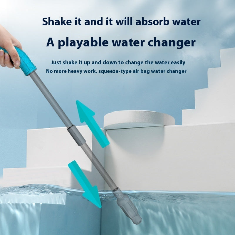Aquarium Gravel Cleaner & Water Changer | 1.5m Siphon with Hand Pump