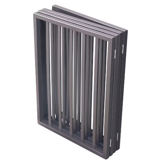 Freestanding Foldable Wooden Pet Gate | 73-Inch Extra Wide Barrier