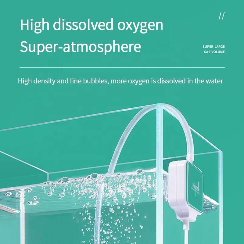 Yee 'Xiaomi Style' Silent Aquarium Air Pump | Mini USB Oxygen Pump