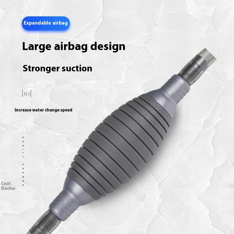 Aquarium Gravel Cleaner & Water Changer | 1.5m Siphon with Hand Pump