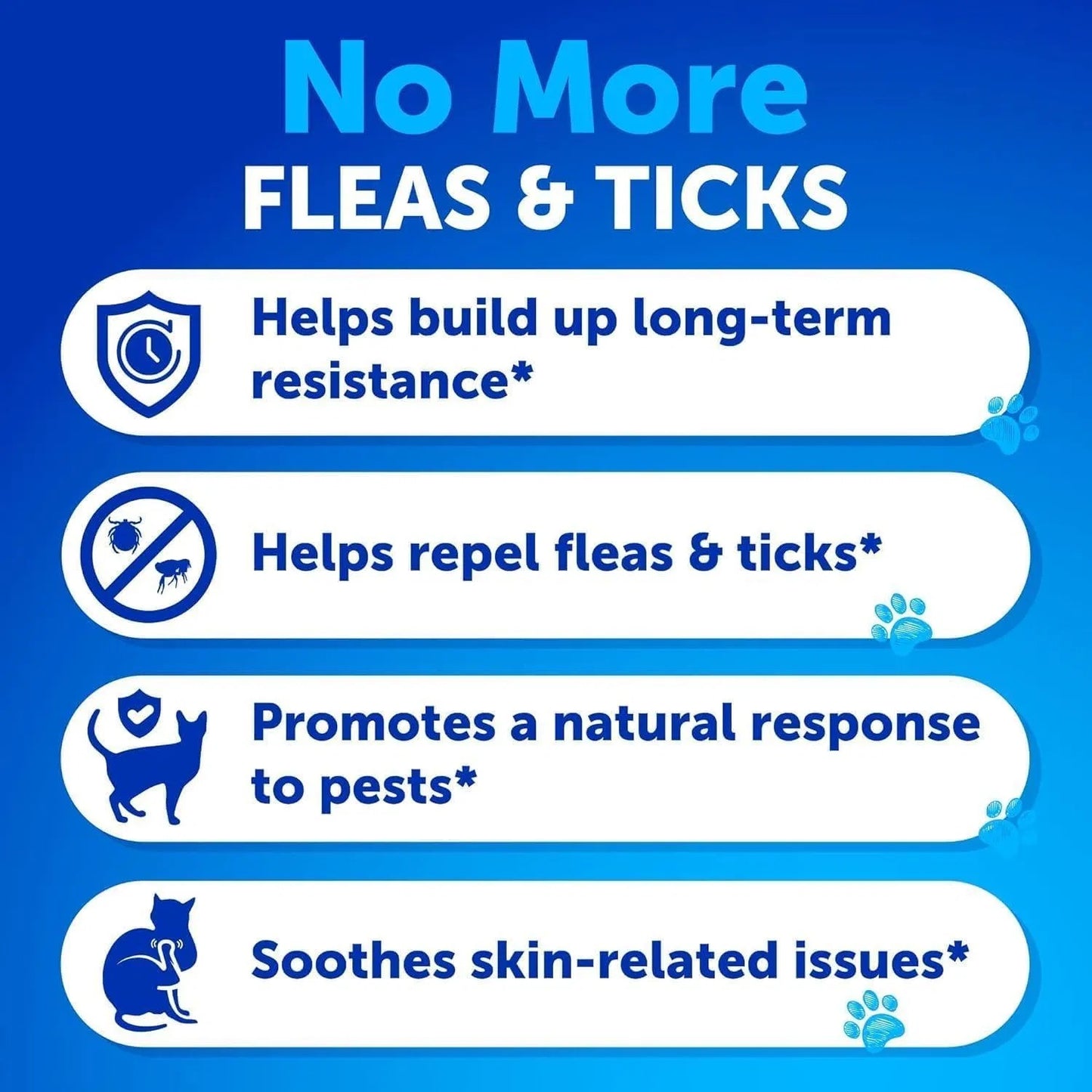 Artullano Flea & Tick Prevention Chews for Cats | Natural Supplement with B-Vitamins | 135 Soft Chews