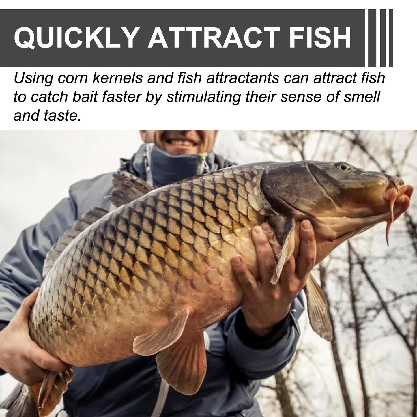 Yebang Sweet Corn Fishing Bait | High-Attraction Carp & Coarse Fish Bait