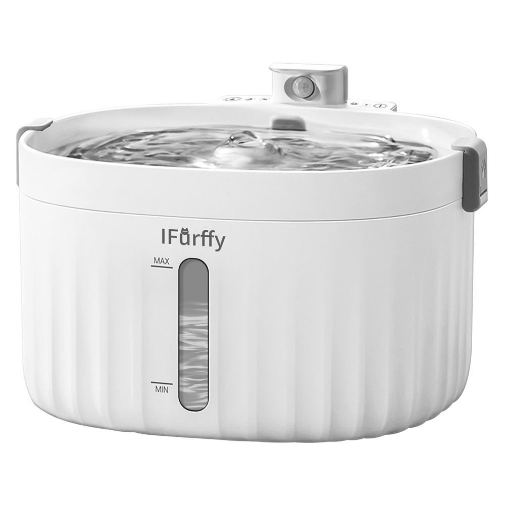 Automatic 3L Stainless Steel Pet Water Fountain for Cats & Dogs
