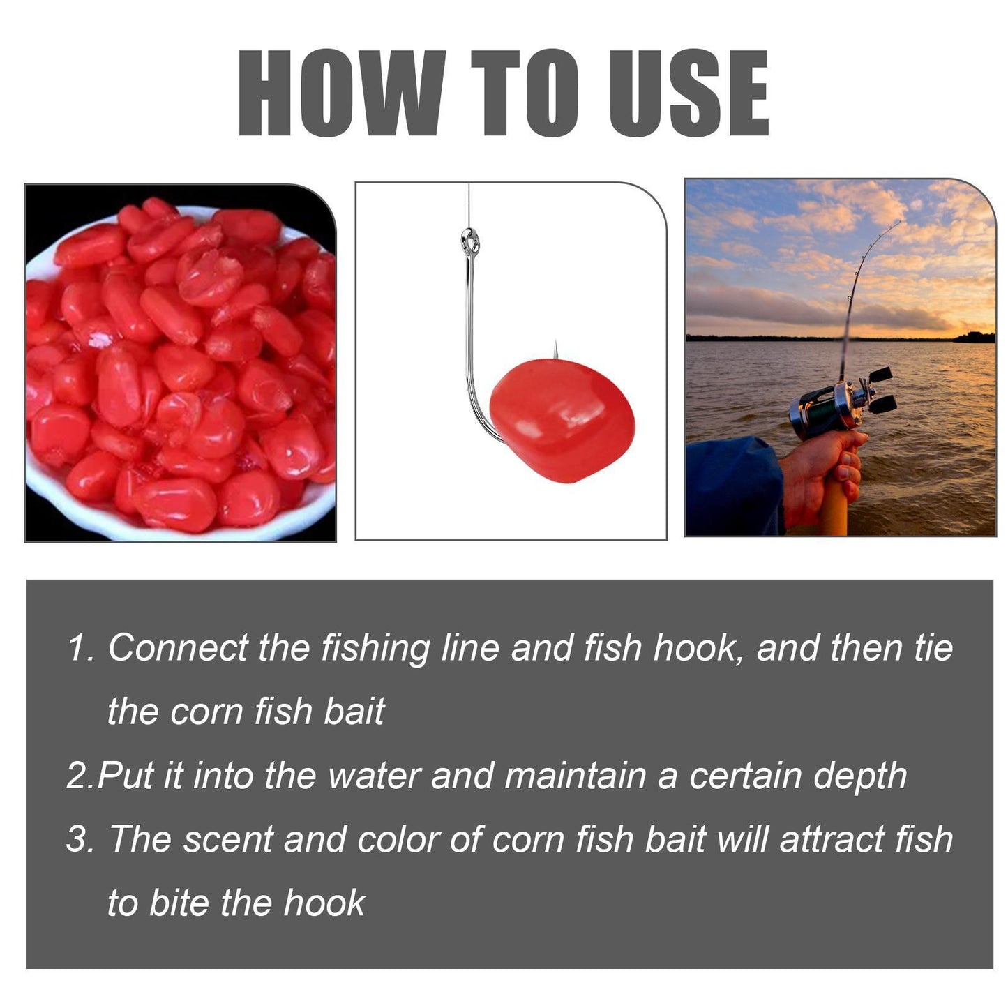 Yebang Sweet Corn Fishing Bait | High-Attraction Carp & Coarse Fish Bait
