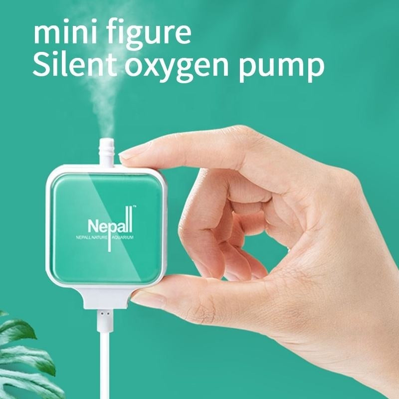 Yee 'Xiaomi Style' Silent Aquarium Air Pump | Mini USB Oxygen Pump