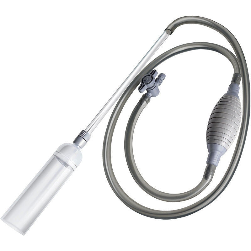 Aquarium Gravel Cleaner & Water Changer | 1.5m Siphon with Hand Pump