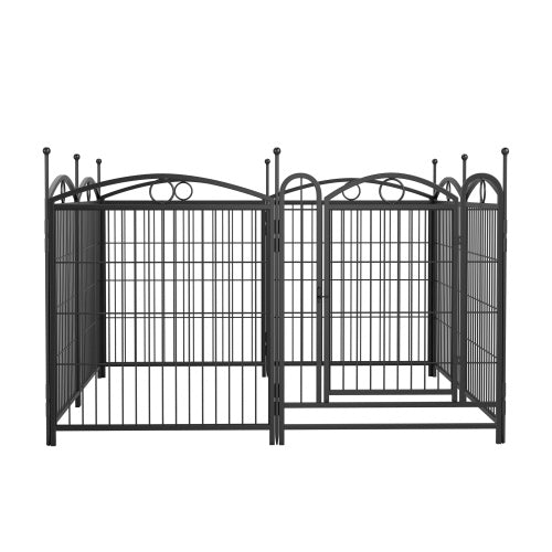 Heavy-Duty Metal Pet Playpen | 32-Inch 8-Panel Indoor/Outdoor Fence