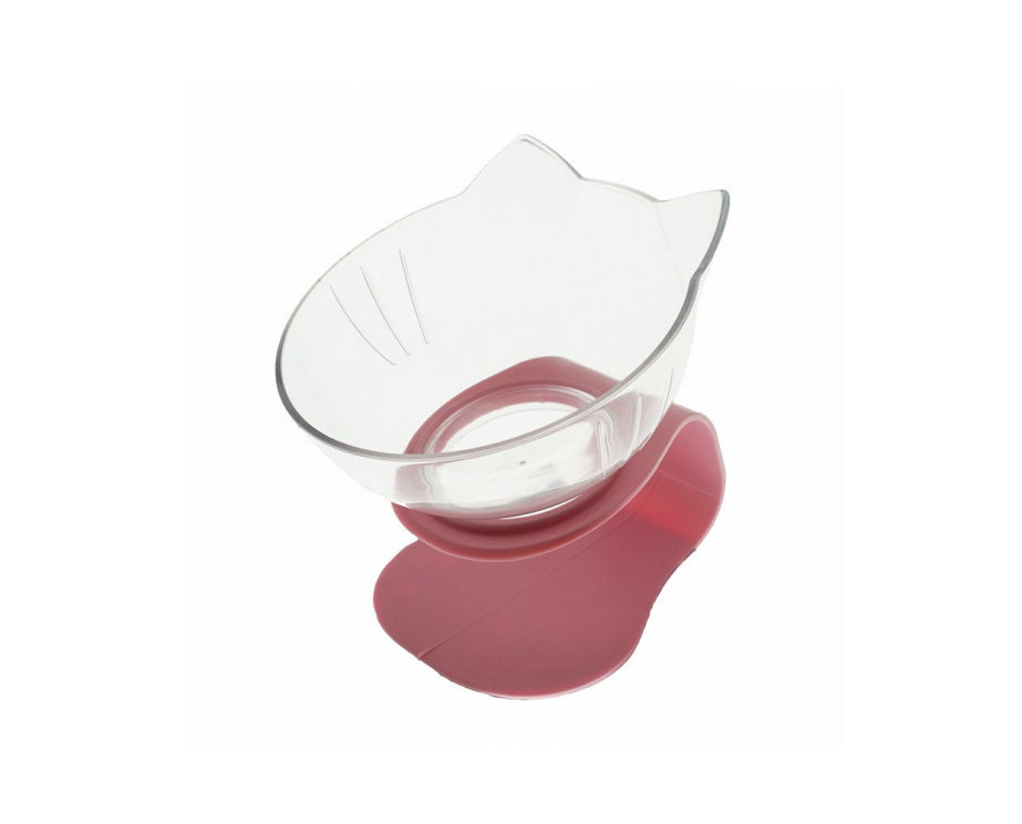 Elevated Double Bowls for Neck & Whisker Health
