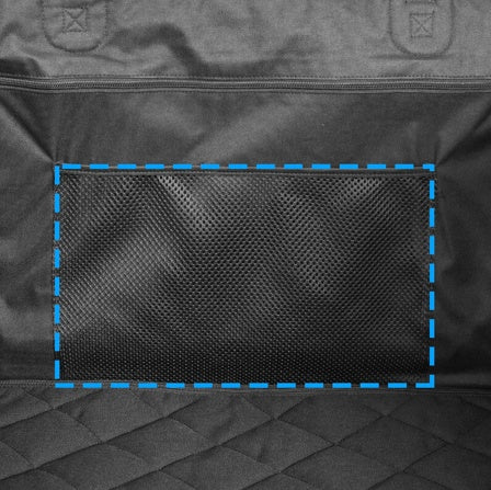 Moppson Large Dog Car Booster Seat | Waterproof with Safety Harness
