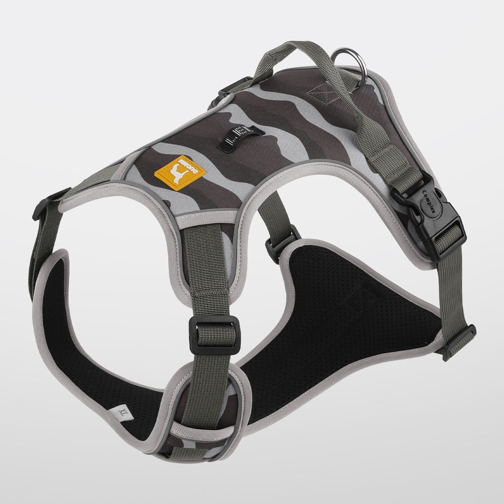 Tactical Control Dog Harness with Leash | Padded & Reflective Gear