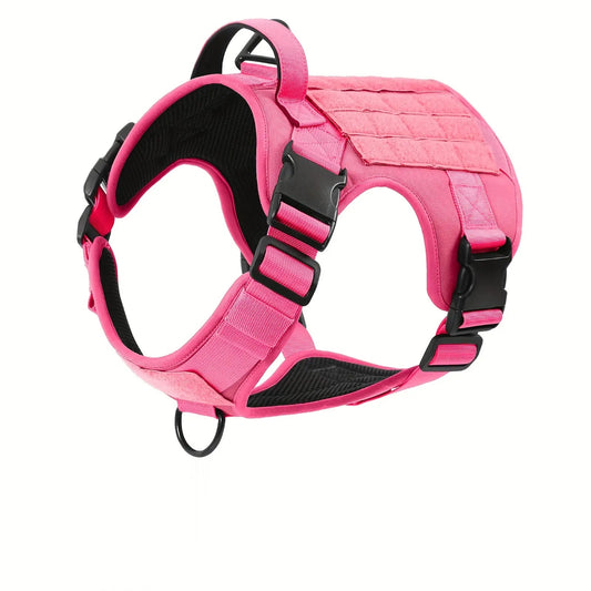 Meow Pet Tactical Dog Harness | Adjustable & Reflective Service Vest