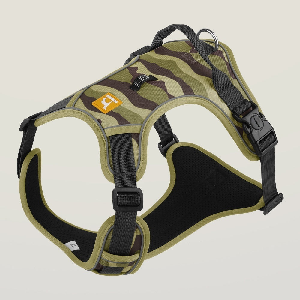 Tactical Control Dog Harness with Leash | Padded & Reflective Gear