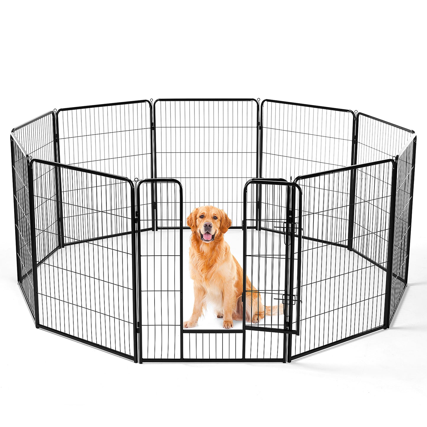 Heavy-Duty Modular Pet Playpen | Indoor/Outdoor Metal Dog Fence