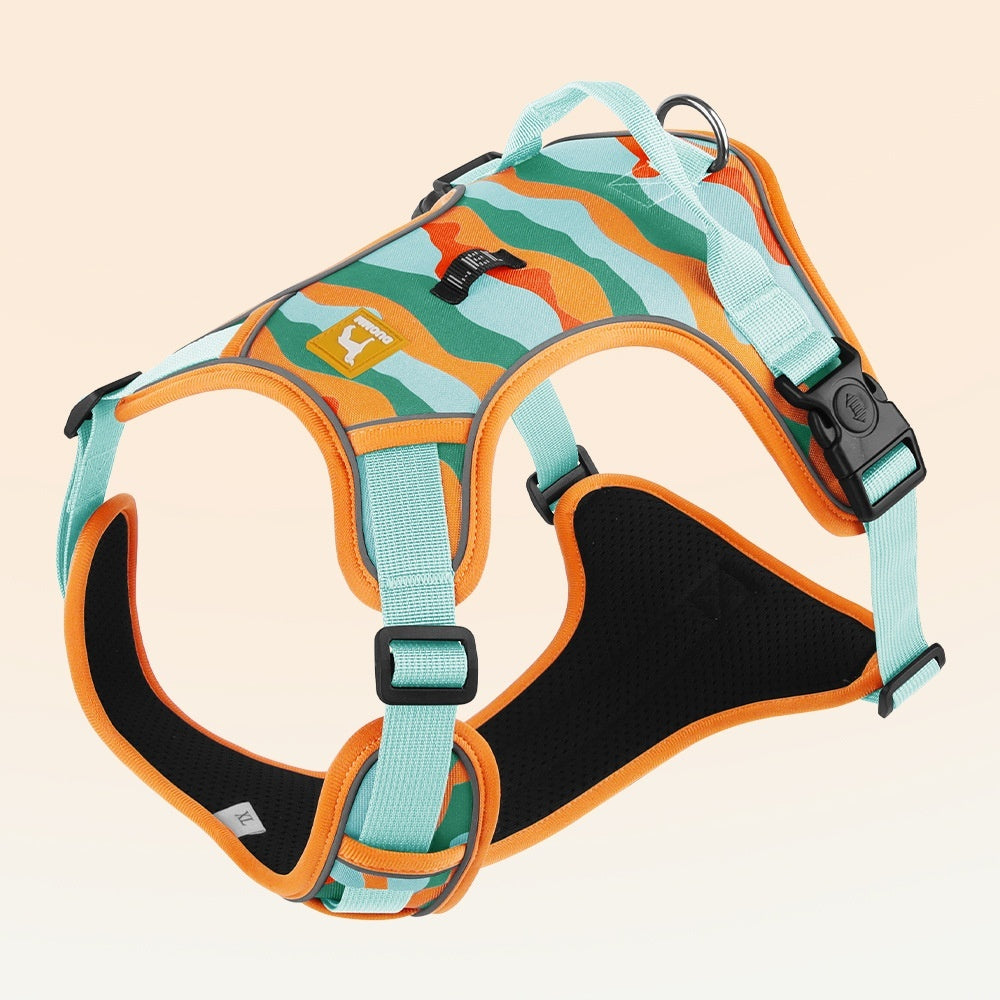 Tactical Control Dog Harness with Leash | Padded & Reflective Gear