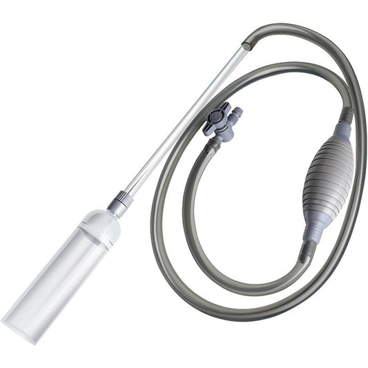 Aquarium Gravel Cleaner & Water Changer | 1.5m Siphon with Hand Pump