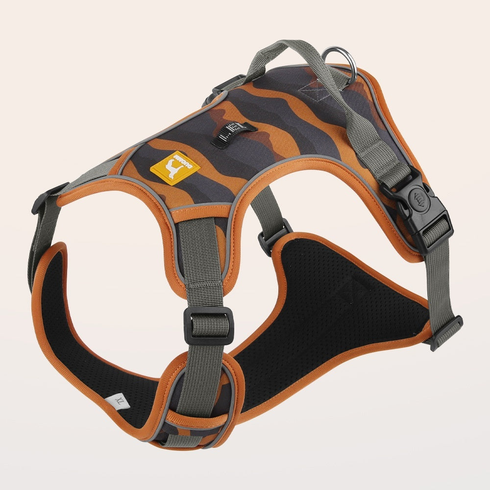 Tactical Control Dog Harness with Leash | Padded & Reflective Gear