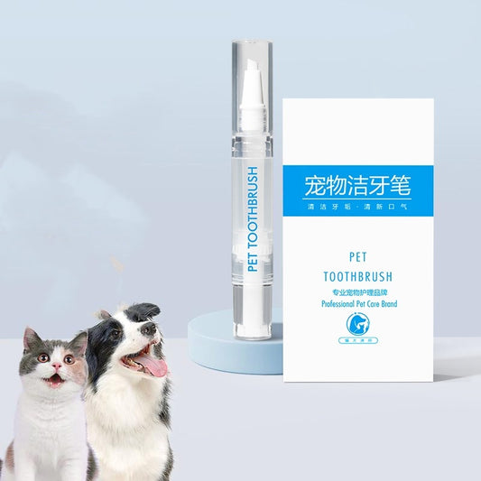 Dog Teeth Cleaning Pen, Freshens Breath, Removes Plaque & Tartar Effortlessly
