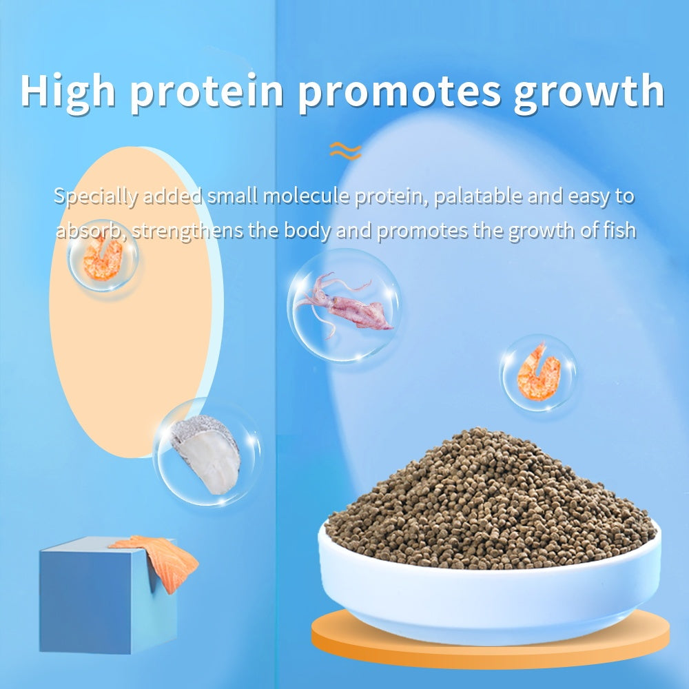 Premium Color-Enhancing Betta Food | High-Protein Floating Pellets (230g)