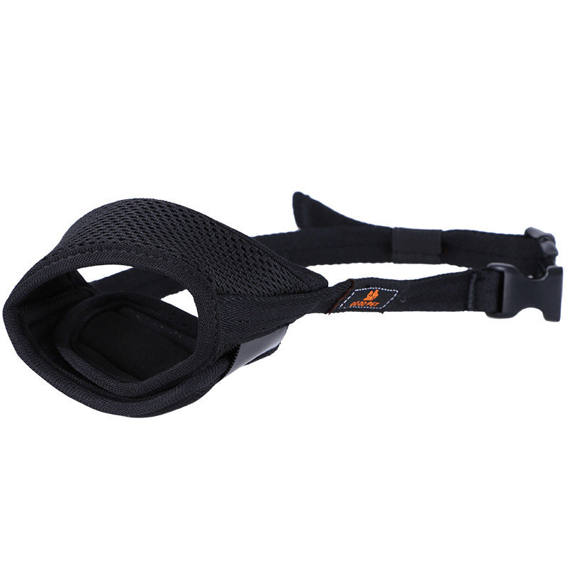 Comfortable Soft Fabric Dog Muzzle for Preventing Scavenging & Biting