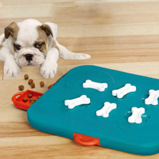 nteractive Pet Puzzle Toy – Casino Treasure Hunt Food Dispenser for Dogs and Cats
